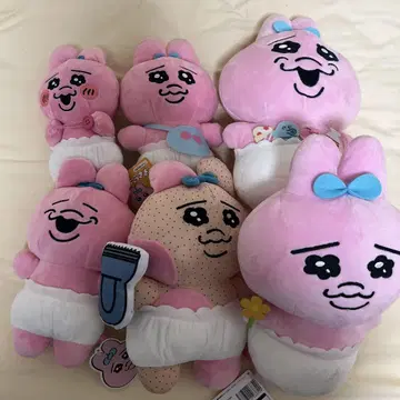 빤쮸토끼 봉제 인형 세트 모두 택 포함