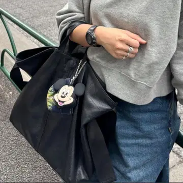 ear PAPILLONNER 와이드 테이프 토트백 L