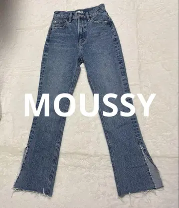 MOUSSY 데님 플레어 24 S