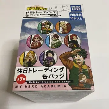 히로아카 캔뱃지 세트 휴일 1 box