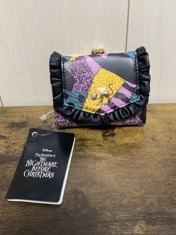 나이트메어 비포 크리스마스 샐리 지갑 고양이 3단 폴더형 지갑