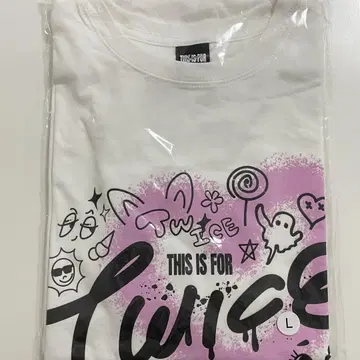 TWICE THIS IS FOR T 셔츠 WHITE L