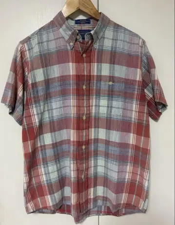 [ PENDLETON ] 반팔 체크 셔츠 M 사이즈