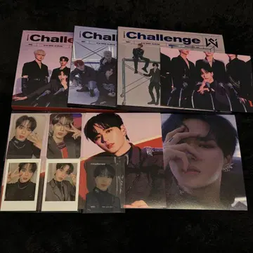 WEI 준서 트레이딩 카드 앨범 세트 challenge 보이프라