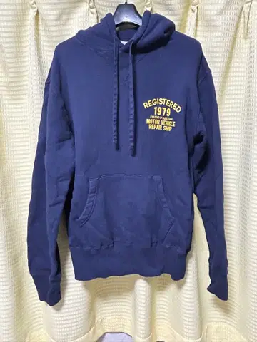 STUDIO D'ARTISAN 네이비 후드티 L