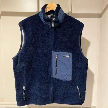 [USA 제작] patagonia 레트로X 베스트 디프 파일 네이비 L