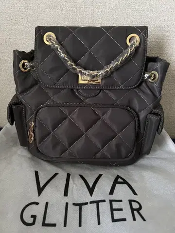 VIVA GLITTER 백팩 그레이