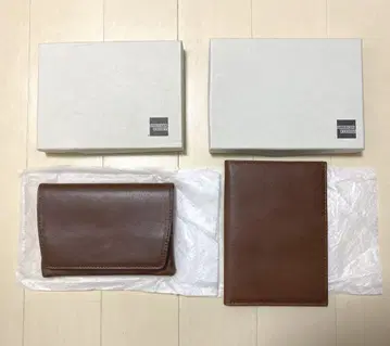아메리칸 익스프레스 2단 가죽 티슈 케이스 여권 케이스