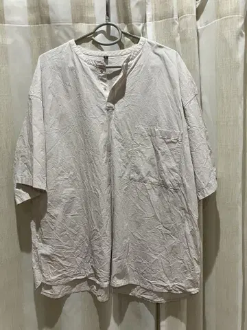 인기 완판템 무인양품 XL 사이즈 버튼 워크 셔츠