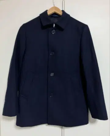 MACKINTOSH PHILOSOPHY 싱글 피코트 네이비