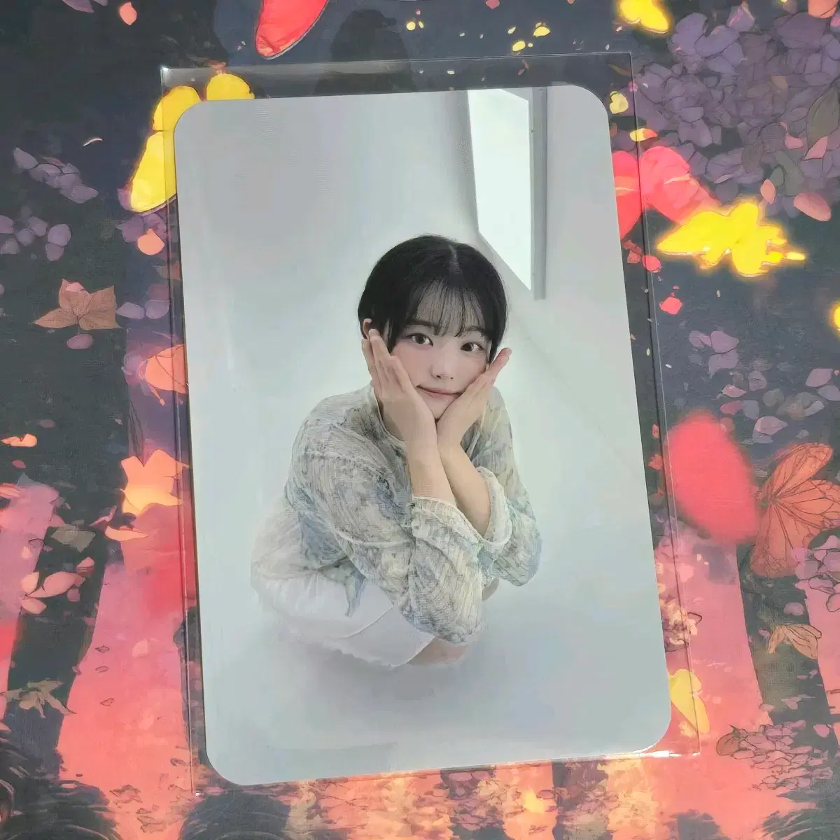 QWER Chodan sign polaroid #QWER쵸단,#쵸단싸인,#쵸단폴라로이드