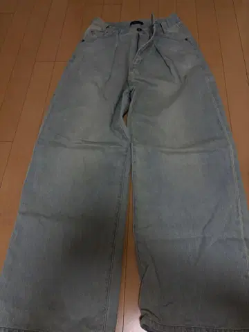 지나시스 턱 와이드 팬츠
