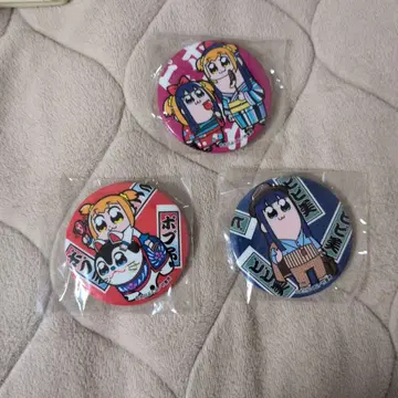 포푸테피픽 캔뱃지 도쿄 시타마치 ver 3개 세트