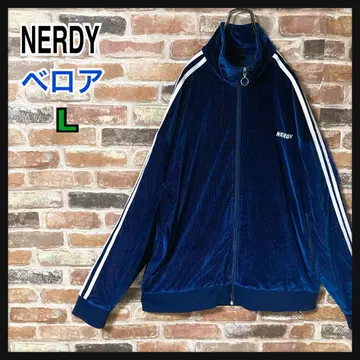 [인기] NERDY 트랙 자켓 벨로아 네이비 L