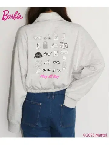 SPICK&SPAN Barbie 컬렉션 맨투맨 상하의 세트