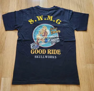 새상품 SKULLWORKS GOOD RIDE 티셔츠