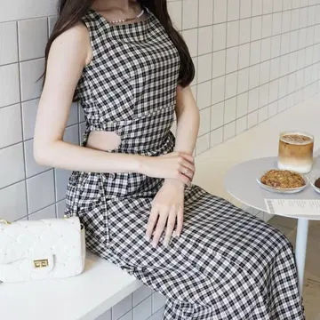 ROUGE by pomme d'amour 참 사이드 리본 원피스