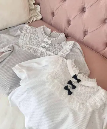 [ evelyn ] 레이스 스퀘어 TP