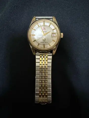 RADO 라도 골든 호스 손목시계 남성용 앤티크
