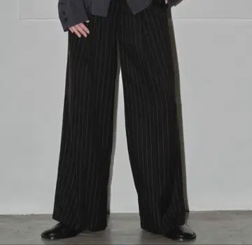 todayful Stripe Twill Trousers