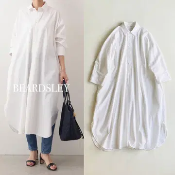 BEARDSLEY 드라이 옥스 셔츠 원피스 25SS