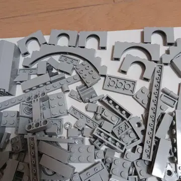 그레이 LEGO 블록 세트