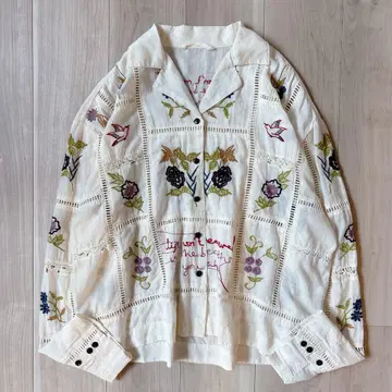 TODAYFUL Embroidery Patchwork Shirts