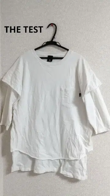 THE TEST 레이어드 T셔츠