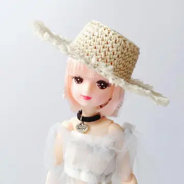 22cm 인형 리카짱 momoko 모자 햇