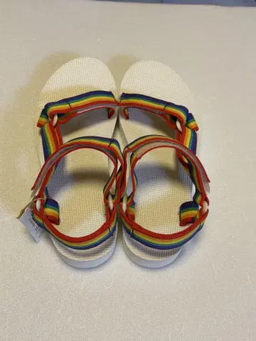 Teva MIDFORM UNIVERSAL 화이트/레인보우 25cm