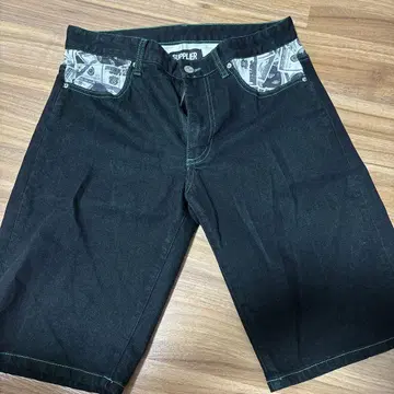 SUPPLIER 청바지 하프 팬츠