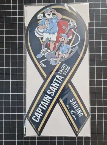 레어 새상품 캡틴산타 리본 마그넷 CAPTAINSANTA