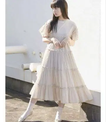 merry jenny 티어드 슬리브 원피스 원피스