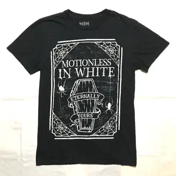 MOTIONLESS IN WHITE 티셔츠 S 모션레스인화이트