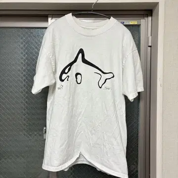 90년대 00년대 길단 티셔츠 샤치? 고래?