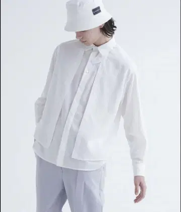 CULLNI 쿨니 턱끈 레이어드 셔츠