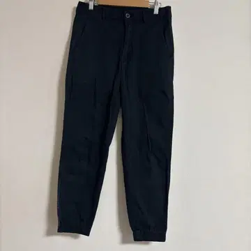 UNIQLO S 수트 슬랙스 다크 네이비 치노 팬츠 버튼