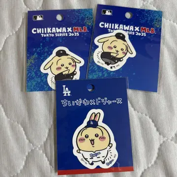 치이카와 (먼작귀) x MLB 스티커 다저스