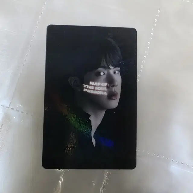방탄 bts 맵솔 포토북 홀로그램 포카 석진
