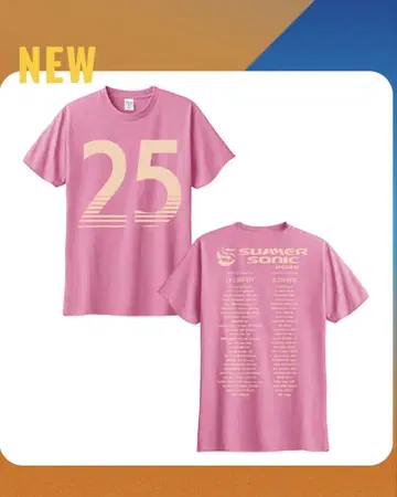 SUMMER SONIC 2025 티셔츠 25 사이즈 L