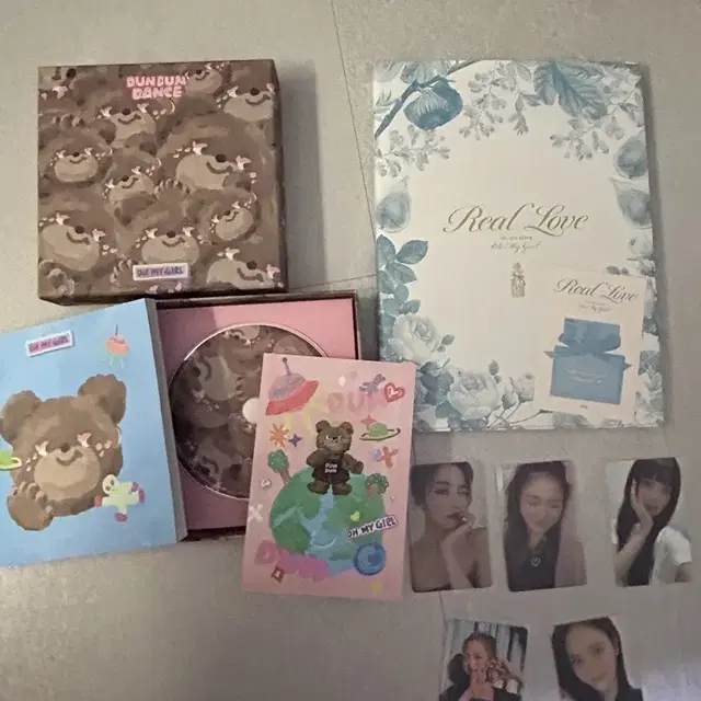 오마이걸아린미미효정덤덤댄스리얼러브포토카드앨범일괄