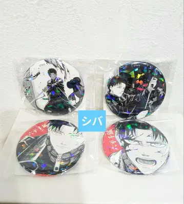 카구라바치 로쿠히라 치히로 올스타 캔뱃지 4종류 세트