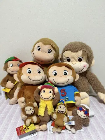 오사루의 조지 봉제 인형 9체 세트