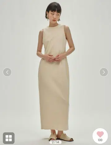 투데이풀 Pile Balloon Dress 원피스 36 에크루