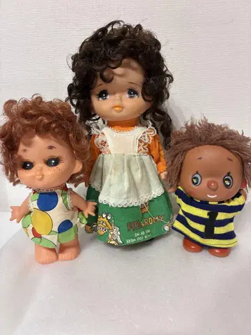 쇼와 레트로 인형 빈티지 앤티크 인형 귀여운 묶음 판매