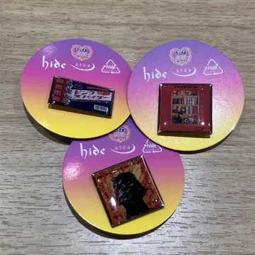 hide 60th Anniversary hide 핀즈 캡슐 3종 세트