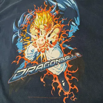 드래곤볼 Z 빈티지 T셔츠 오지터 손오공 베지터