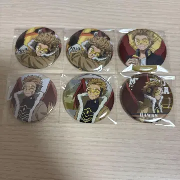 히로아카 호크스 캔뱃지 6세트