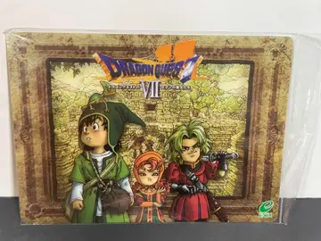 드래곤 퀘스트 VII 몬스터 책받침 새상품