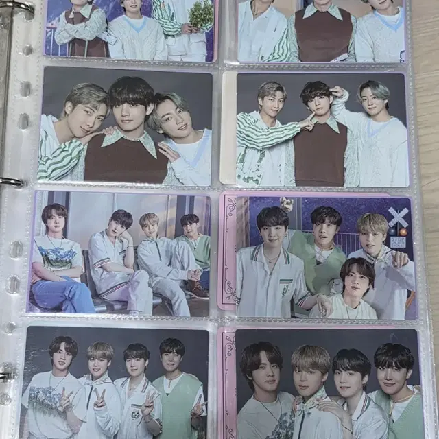 (일괄) 방탄 bts 소우주 단체 유닛포카 드볼